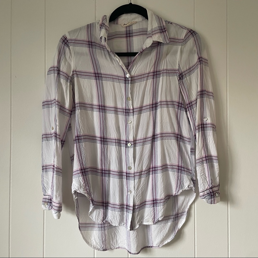 Womenswear Plaid Button Down